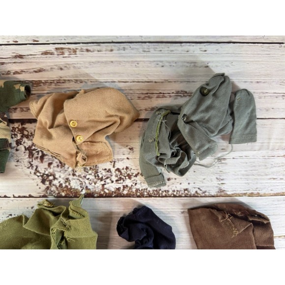 Vintage 1970's Hasbro GI Joe Action Man Clothing Accessories Lot - Picture 5 of 8